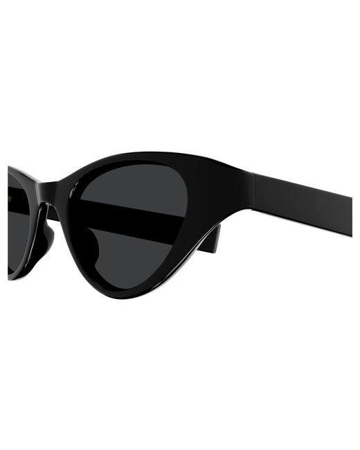 Saint Laurent Black Sl M144 001 Sunglasses Acetate Cat Eye