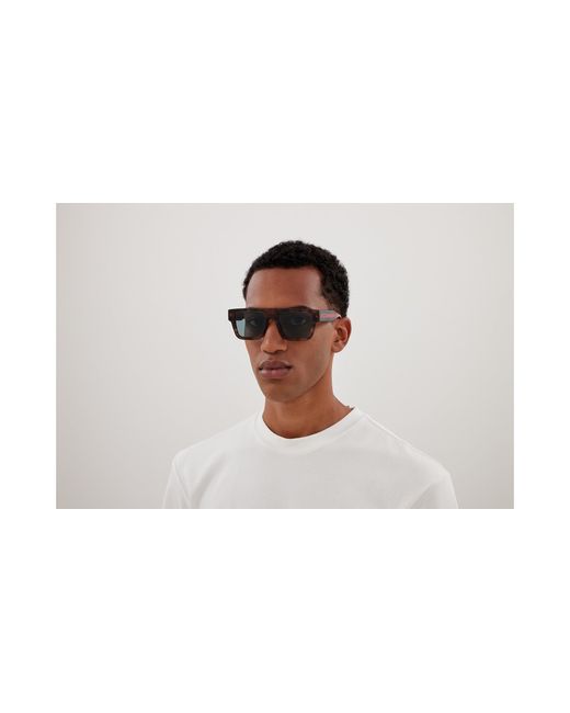 Gucci Black Gg1868S 003 Sunglasses Acetate Squared for men