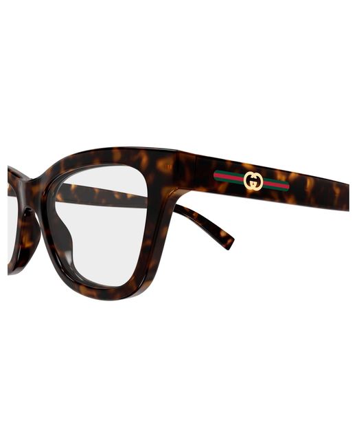 Gucci Black Gg1983O 002 Optical Frames Injected Transparent Cat Eye