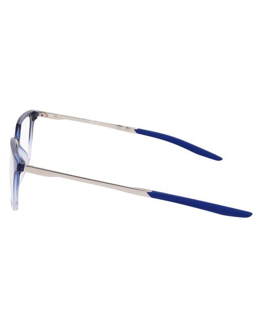Nike Black 7227 416 Optical Frames Bio-Inject Squared Normal for men