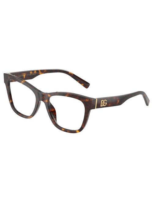 Dolce & Gabbana Black Dg3430 502 Optical Frames Acetate Squared Normal