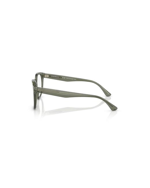 Emporio Armani Black Ea3207 5362 Optical Frames Plastic Pantos for men