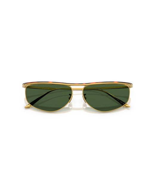 Oliver Peoples Green Ov1367S 1986C 533271 Sunglasses Steel Geometric Normal