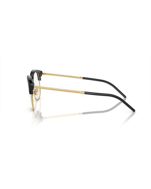 Dolce & Gabbana Black Dg5108 2525 Optical Frames Injected Transparent Pantos Normal for men