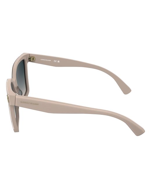 Longchamp Black Lo802S 610 Sunglasses Acetate Squared Normal