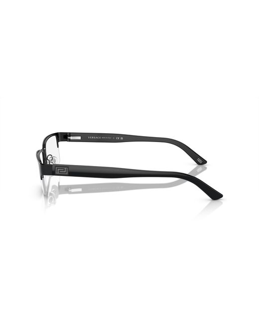 Versace Black Ve1184 1269 Optical Frames Metal Squared Normal for men