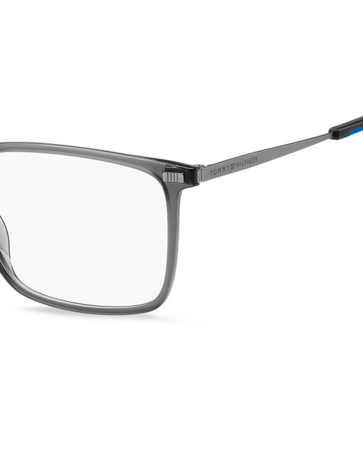 Tommy Hilfiger Black Th 2019 Kb7 Optical Frames Bio Polyamide Squared for men