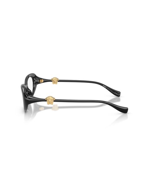 Versace Black Ve3381U Gb1 Optical Frames Injected Round Normal