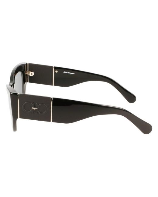 Ferragamo Black Sf1059S 001 Sunglasses Acetate Squared Normal