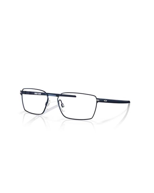 Oakley Black Ox5073 Sway Bar 507304 Optical Frames Titanium Squared for men
