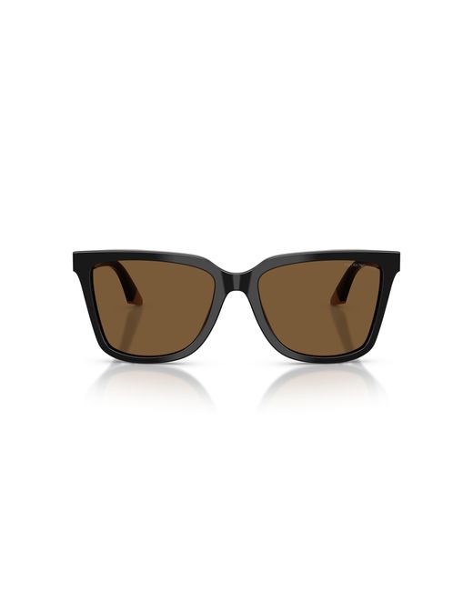 Emporio Armani Black Ea4261 631373 Sunglasses Acetate Geometric Normal