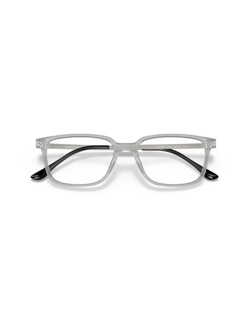 Giorgio Armani Black Ar7183 5913 Optical Frames Acetate Transparent Squared Normal for men