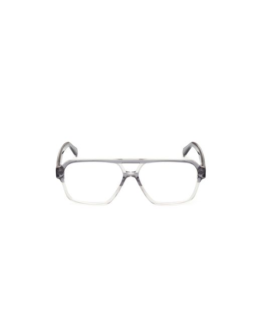Guess Black Gu50093 020 Optical Frames Acetate Squared Normal for men