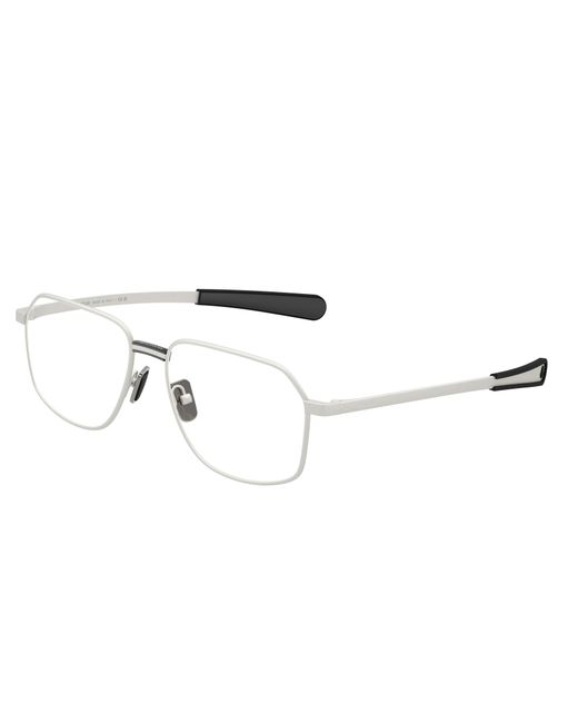 Moncler Black Me1010 1004 Optical Frames Metal Transparent Squared Normal