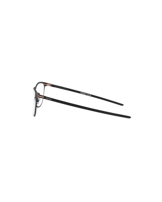 Oakley Black Ox5145 514501 Optical Frames Titanium Round for men