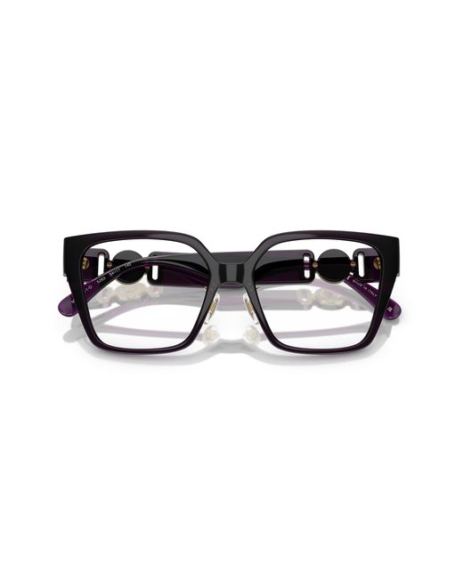 Versace Black Ve3371D Gb1 Optical Frames Injected Squared Normal