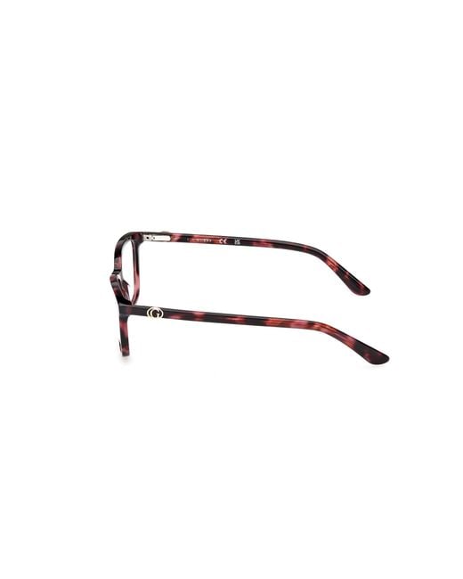 Guess Black Gu50310 071 Optical Frames Acetate Squared Normal