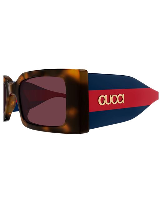 Gucci Black Gg1860S 002 Sunglasses Acetate Squared