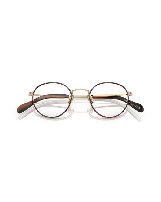 Oliver Peoples Black Ov1352 Coleridge Ii 5063 Optical Frames Metal Transparent Pantos Normal for men