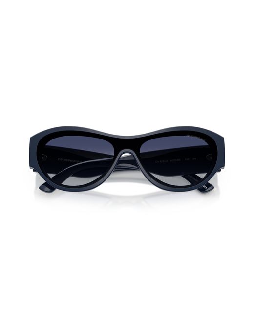 Emporio Armani Black Ea4265U 60398S Sunglasses Acetate Geometric Normal Shaded