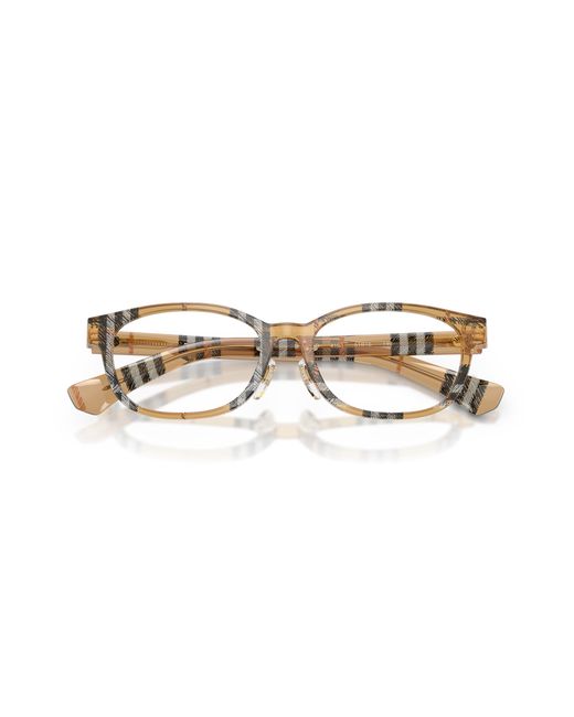 Burberry Black Be2447D 4163 Optical Frames Acetate Round Normal