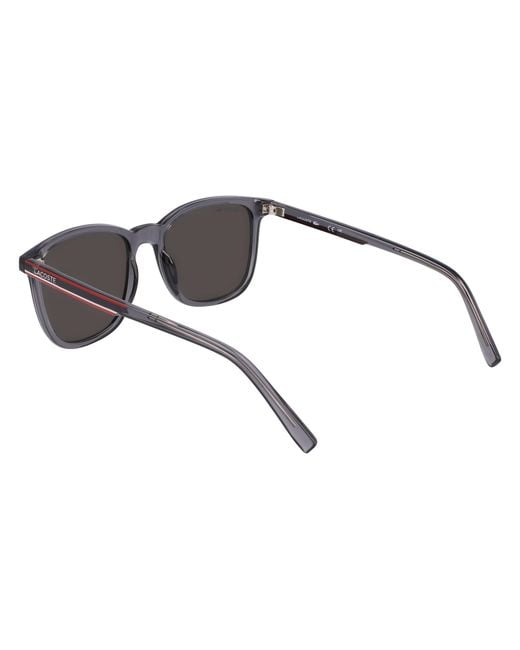 Lacoste Black L915S 038 Sunglasses Injected Squared Normal Photochromatic for men