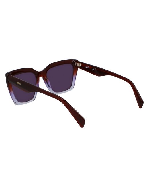 Liu Jo Black Lj795S 208 Sunglasses Acetate Squared Normal