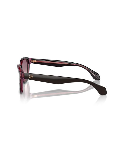 Giorgio Armani Black Ar8207 60888D Sunglasses Acetate Pantos Normal Shaded for men