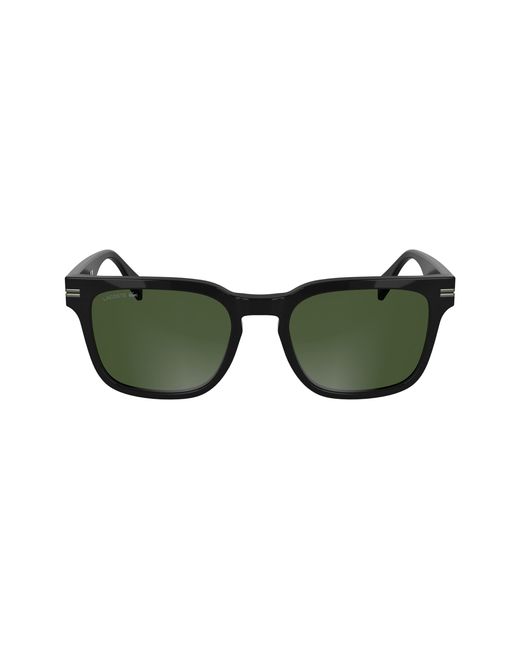 Lacoste Black L6065S 001 Sunglasses Acetate Squared Normal for men