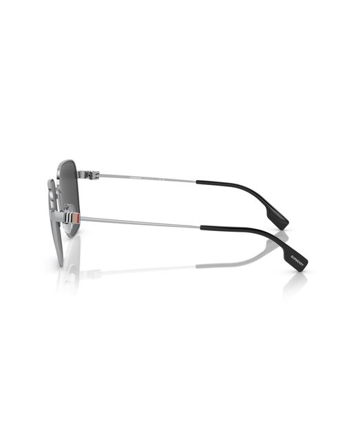 Burberry Black Be3142 Drew 100587 Sunglasses Metal Squared Normal for men