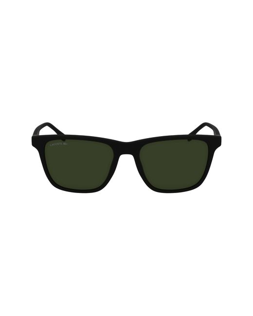 Lacoste Black L6041S 002 Sunglasses Bio-Inject Squared Normal for men