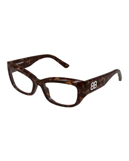 Balenciaga Black Bb0399O 002 Optical Frames Acetate Transparent Squared