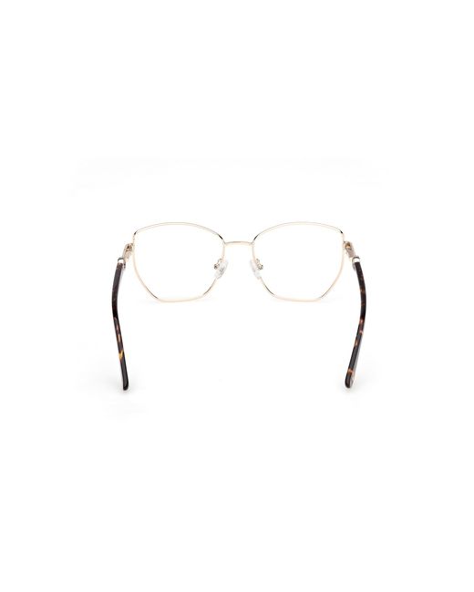 Guess Black Gu50312 032 Optical Frames Metal Geometric Normal