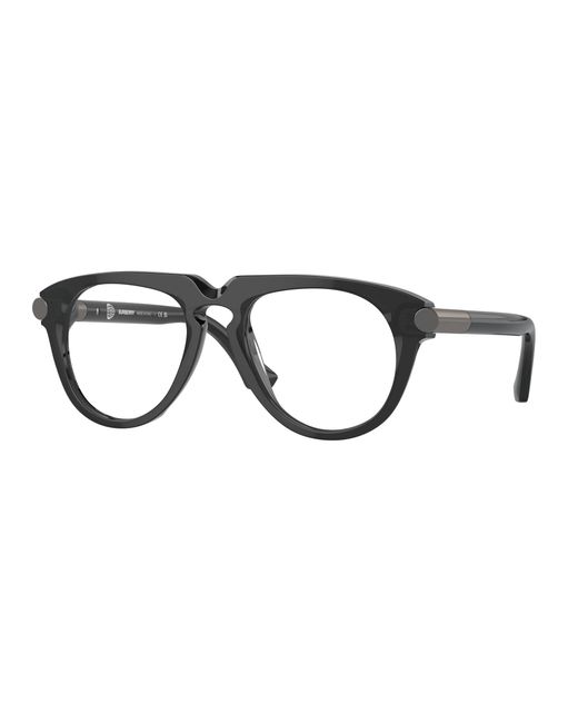 Burberry Black Be2408U 4112 Optical Frames Acetate Transparent Pilot Normal for men