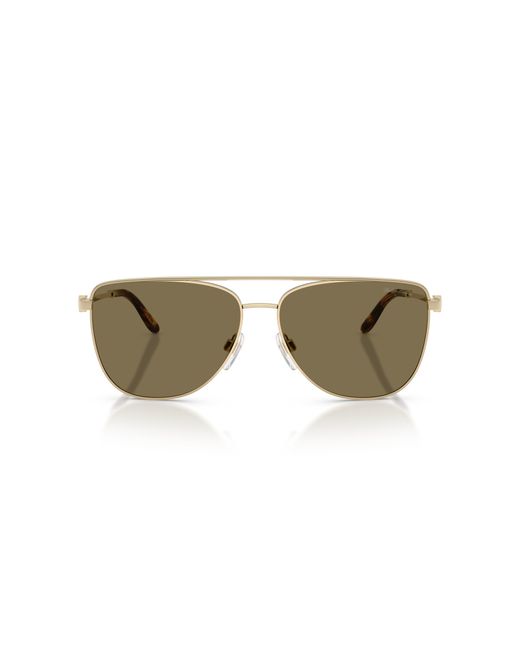 Ralph Lauren Black Rl7096 911673 Sunglasses Metal Pilot Normal
