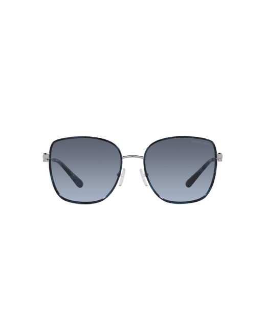 Michael Kors Black Mk1129J Empire Square 2 10158F Sunglasses Metal Squared Normal Nuanced