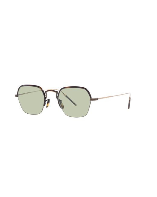 Oliver Peoples Black Ov1291T Tk-7 5284 Optical Frames Titanium Squared Normal