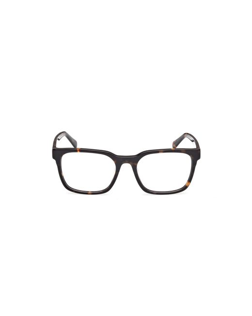 Guess Black Gu50094 052 Optical Frames Acetate Squared Normal for men