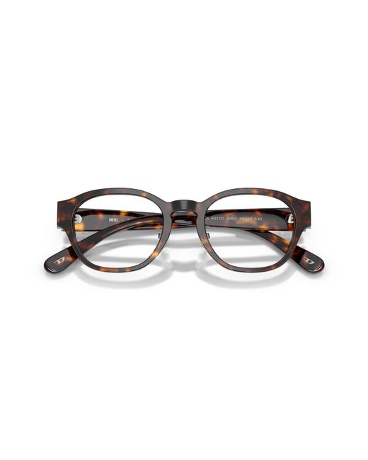 DIESEL Black Dl4011D 2003 Optical Frames Acetate Squared Normal