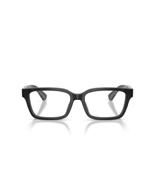 Burberry Black Be2453 4211 Optical Frames Acetate Transparent Squared Normal for men