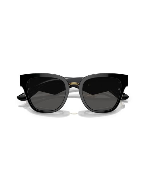 Dolce & Gabbana Black Dg4437 501/87 Sunglasses Acetate Butterfly Normal