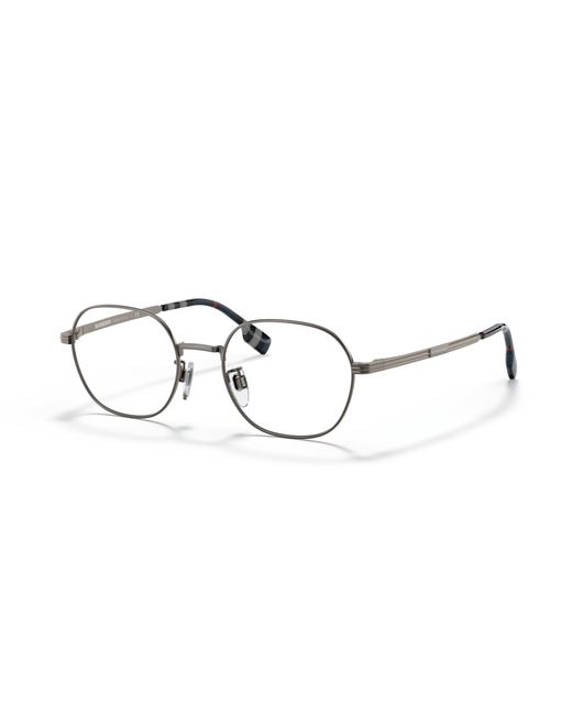 Burberry Black Be1369Td 1003 Optical Frames Titanium Transparent Round Normal for men