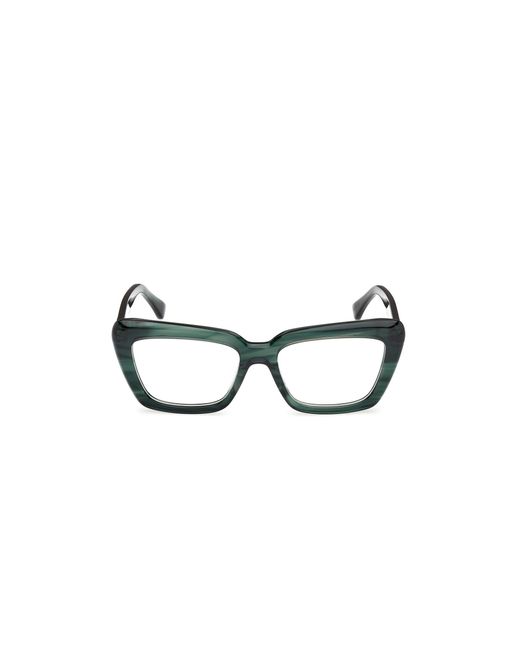 Max Mara Black Mm5210 098 Optical Frames Acetate Cat Eye Normal
