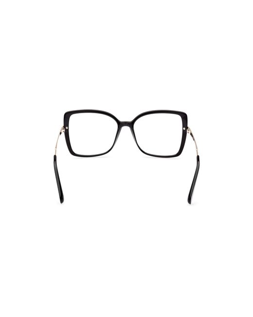 MAX&Co. Black Mo5078 001 Optical Frames Injected Butterfly Normal