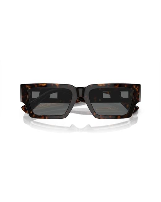 Versace Black Ve4459 108/87 Sunglasses Acetate Squared Normal