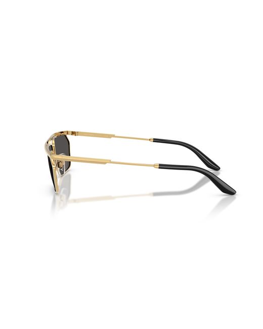 Dolce & Gabbana Black Dg2327 131387 Sunglasses Metal Squared Normal for men