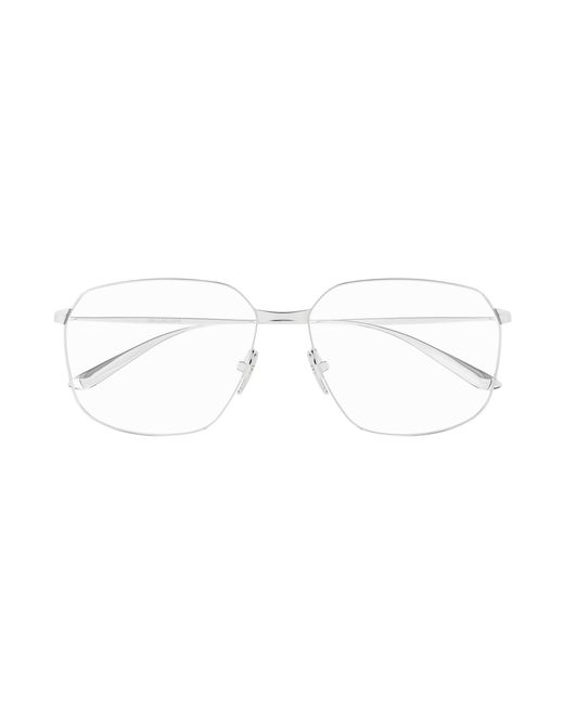 Balenciaga Black Bb0414O 002 Optical Frames Acetate Transparent Squared