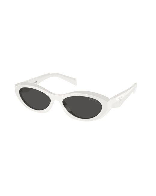 Prada Black Pr 26Zs 17K08Z Sunglasses Acetate Geometric Normal