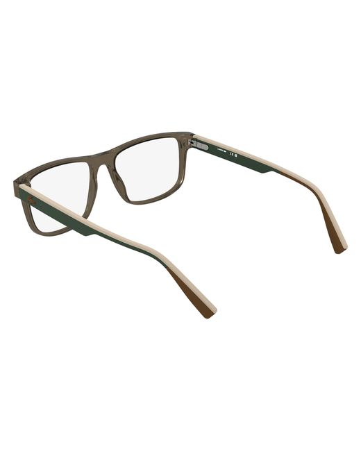 Lacoste Black L4011 200 Optical Frames Bio-Injected Squared Normal for men