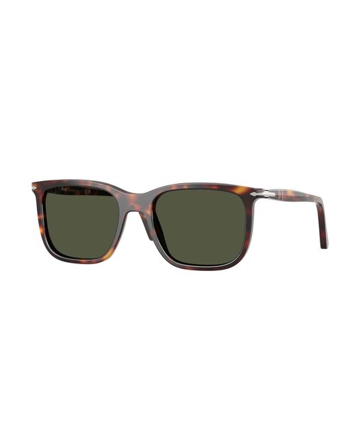 Persol Black Po3357S Renzo 24/31 Sunglasses Acetate Squared Normal